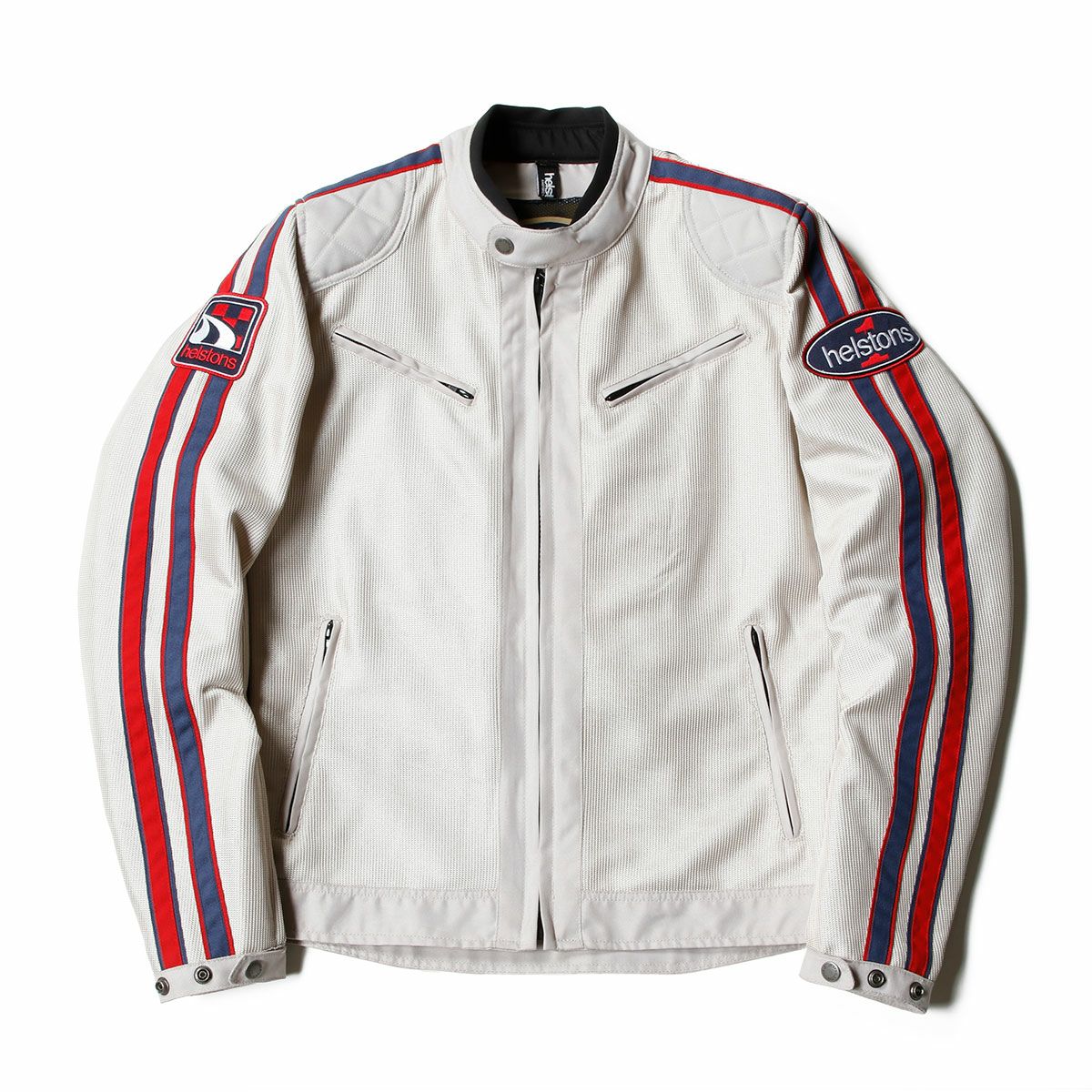 helstons｜ペース メッシュ ジャケット｜アウター｜シルバー