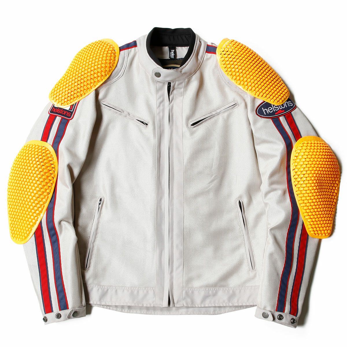 helstons｜ペース メッシュ ジャケット｜アウター｜シルバー