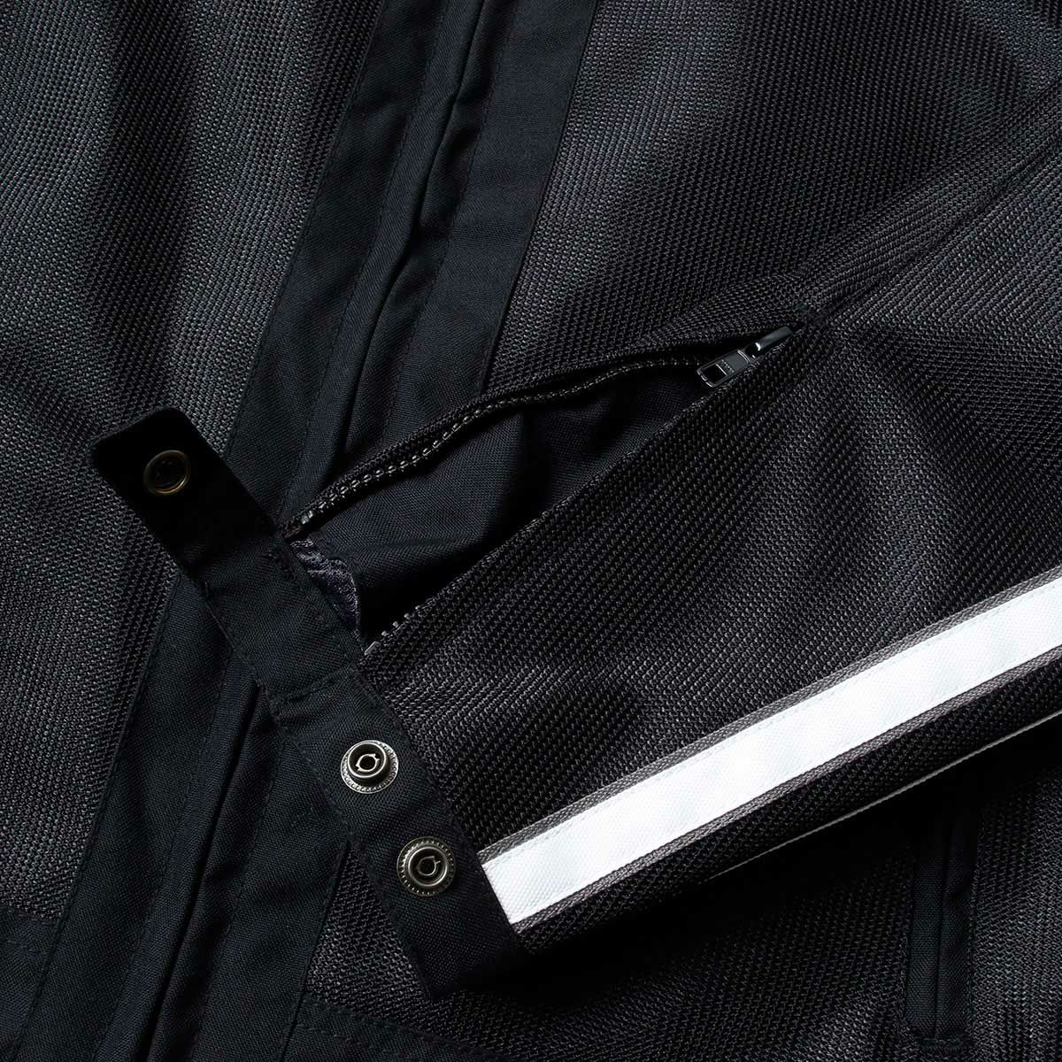 helstons｜ペース メッシュ ジャケット｜アウター｜ブラック