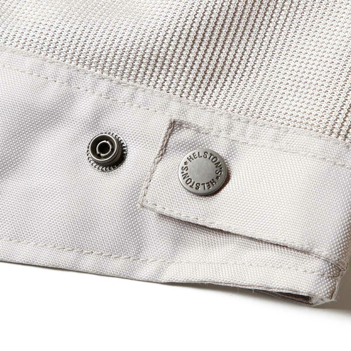 helstons｜ペース メッシュ ジャケット｜アウター｜シルバー