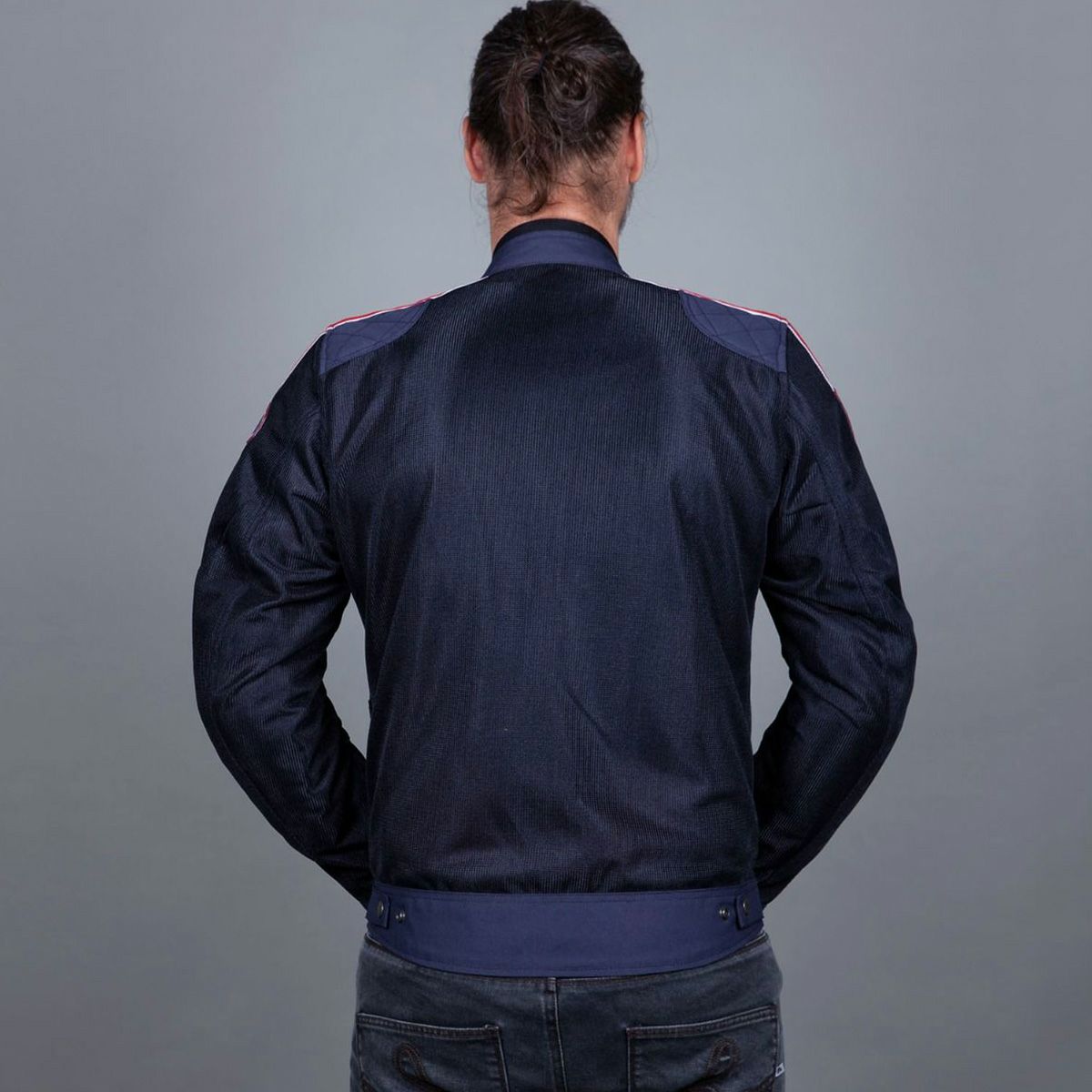 helstons｜ペース メッシュ ジャケット｜ブルー