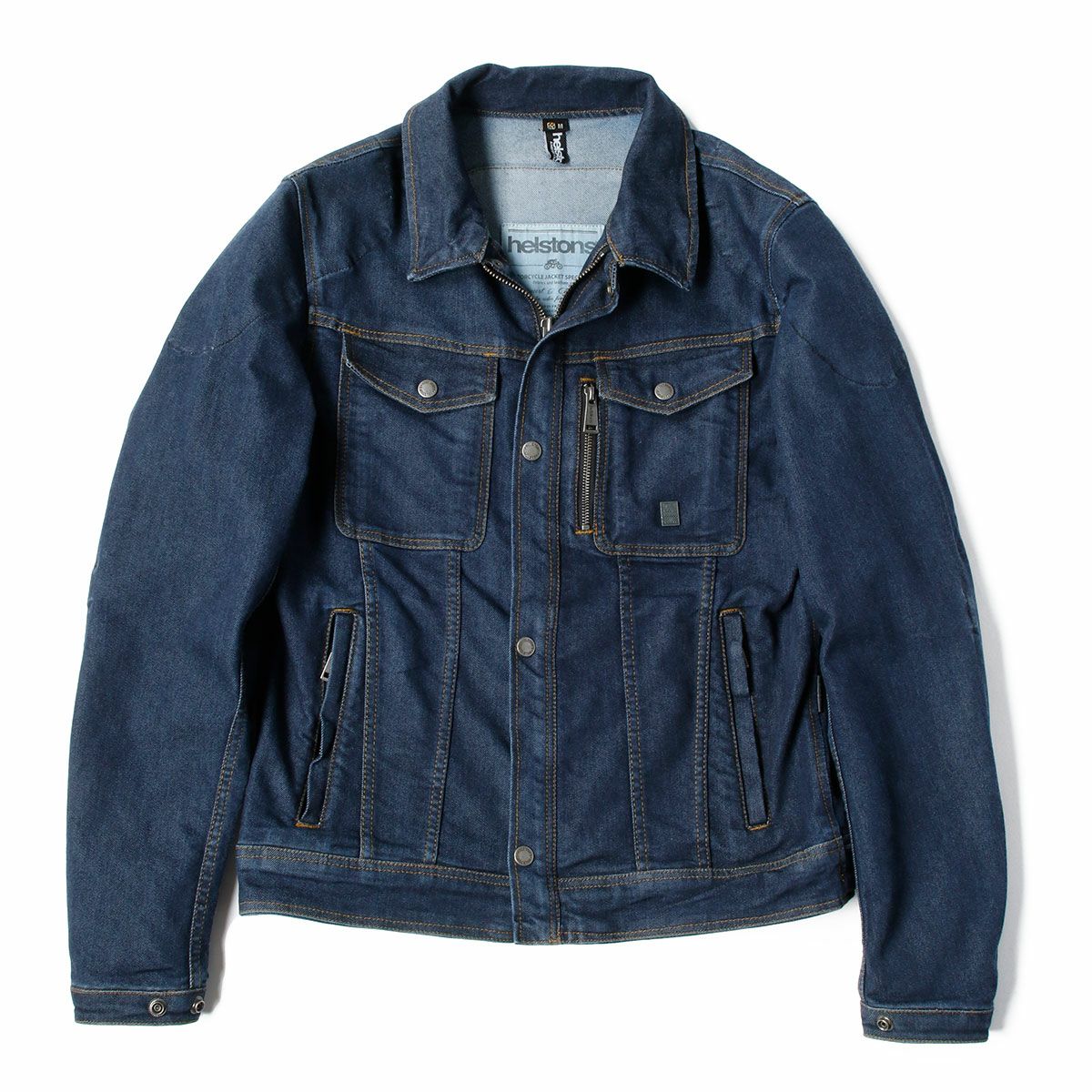 helstons｜ウェスタン デニム ジャケット｜ファブリック