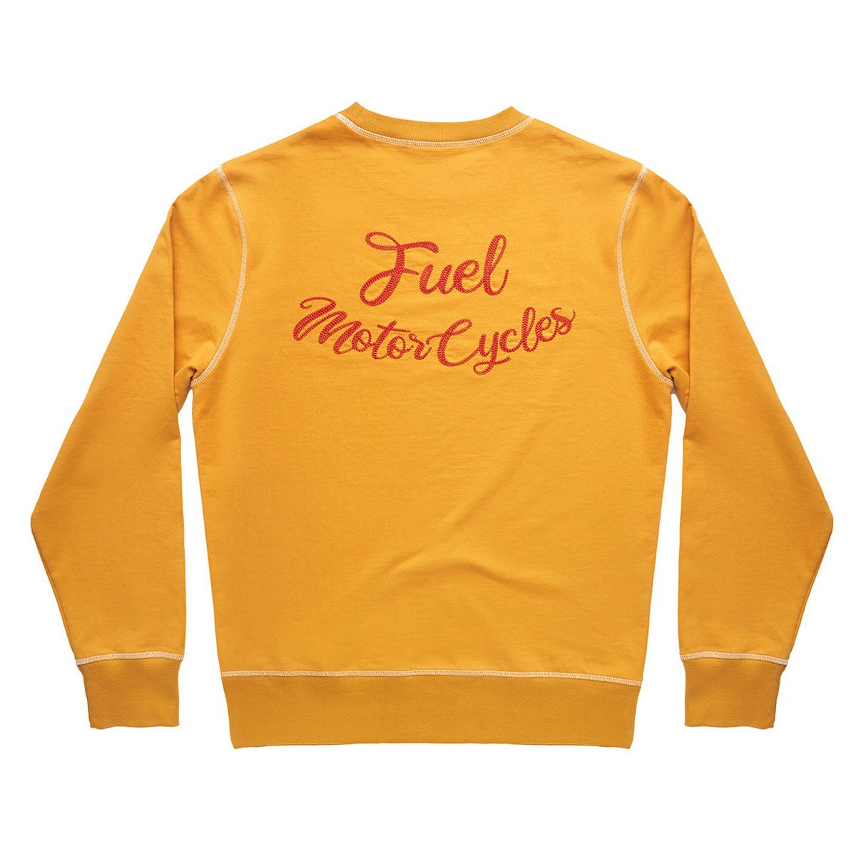 Fuel Motorcycles｜クルー スウェットシャツ｜スウェット｜マスタード