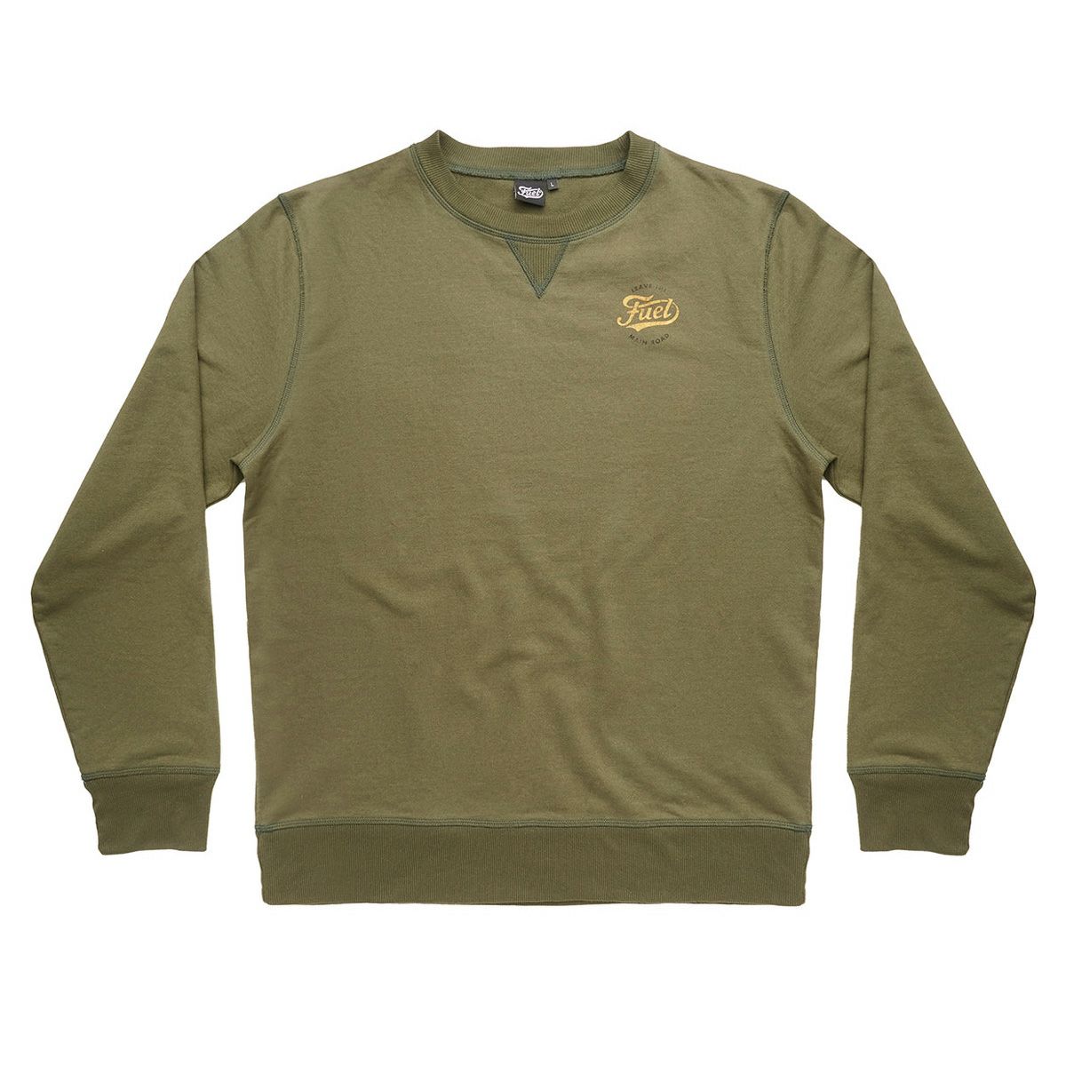 Fuel Motorcycles｜クルー スウェットシャツ｜スウェット｜グリーン