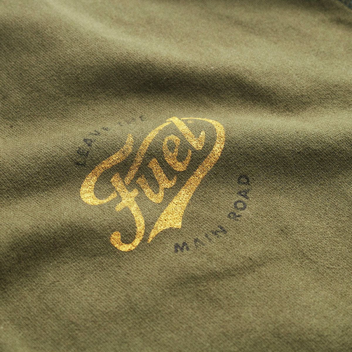 Fuel Motorcycles｜クルー スウェットシャツ｜スウェット｜グリーン