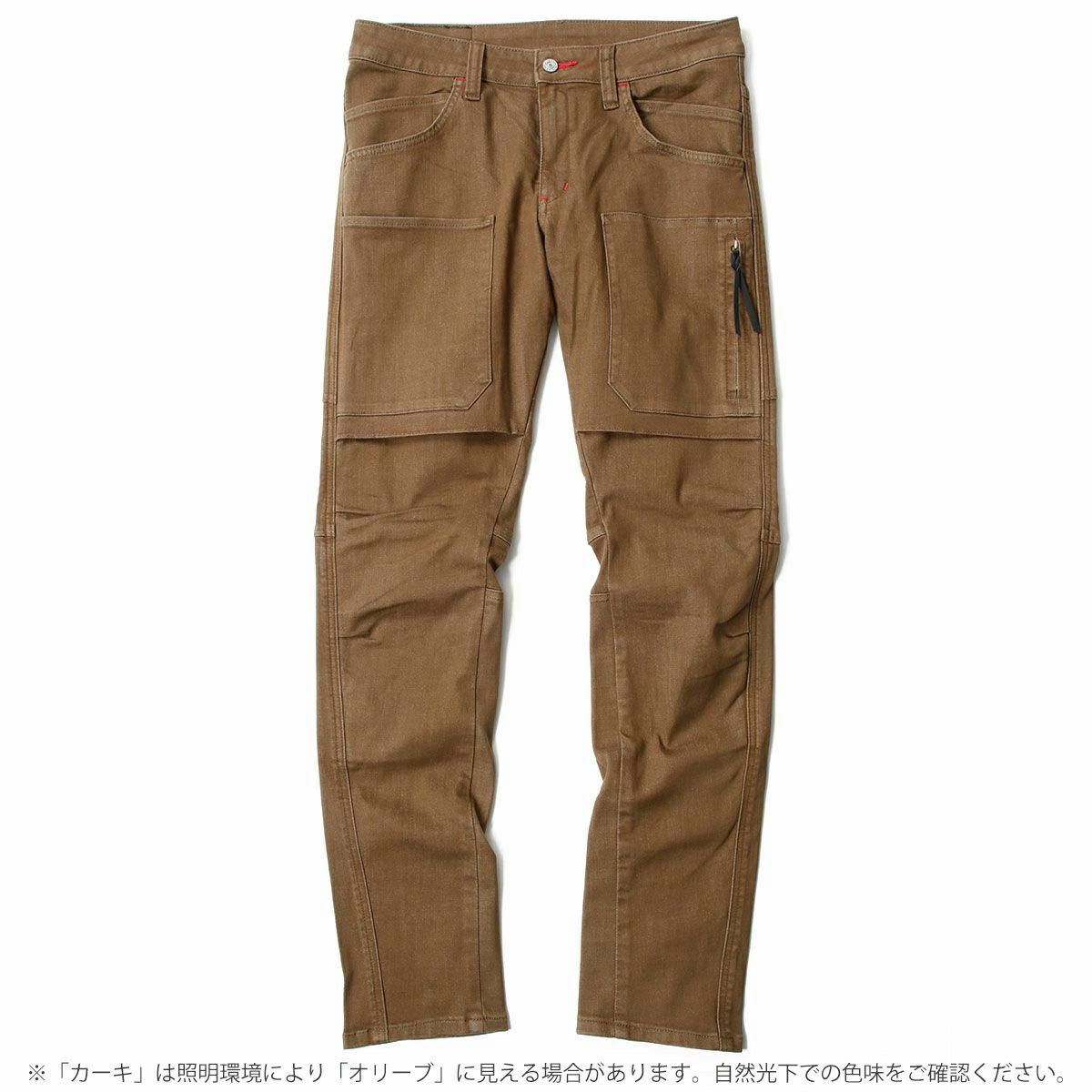 56design｜エドウィン コラボ 3D フィット カーゴ パンツ｜チノ・カーゴ｜カーキ