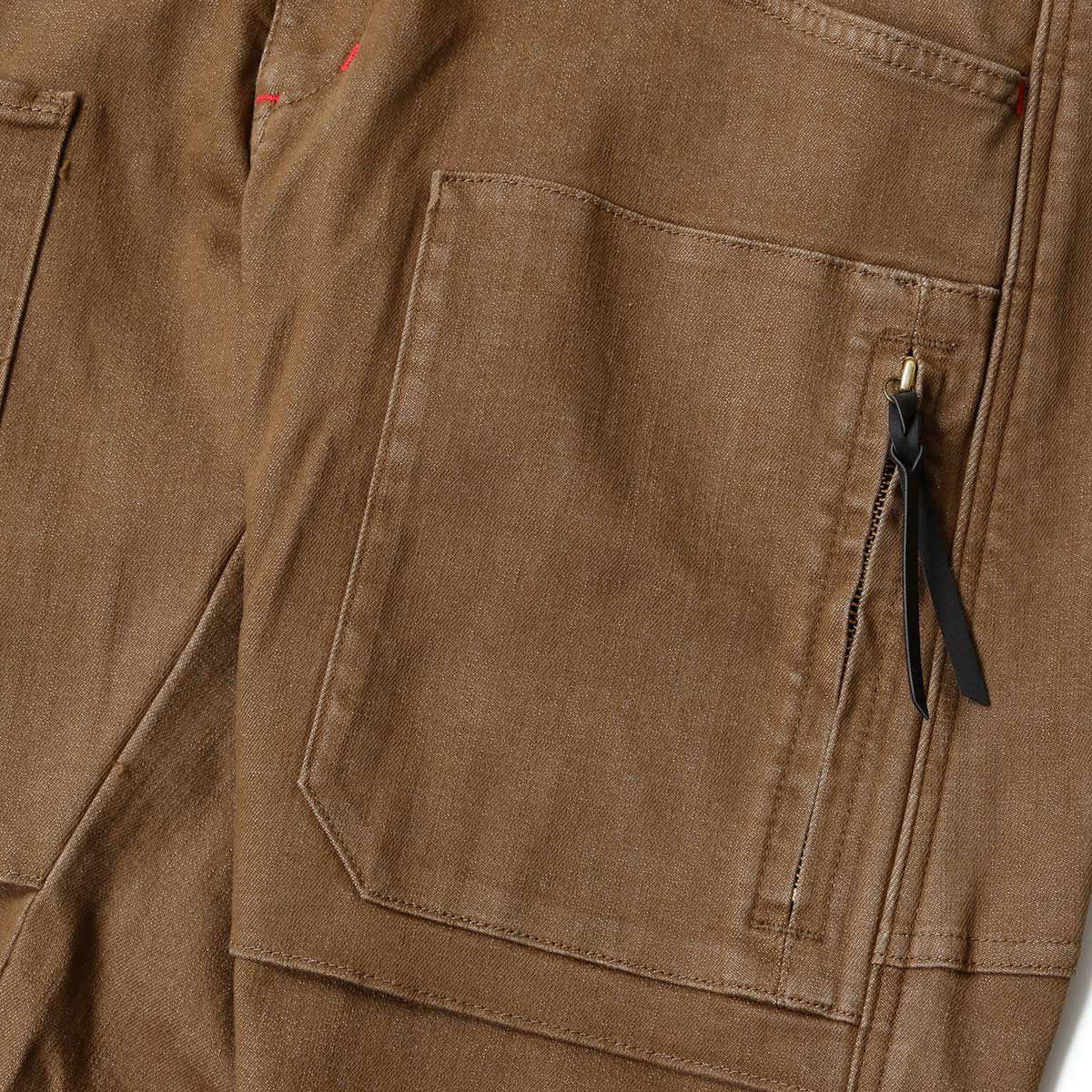 56design｜エドウィン コラボ 3D フィット カーゴ パンツ｜チノ・カーゴ｜カーキ