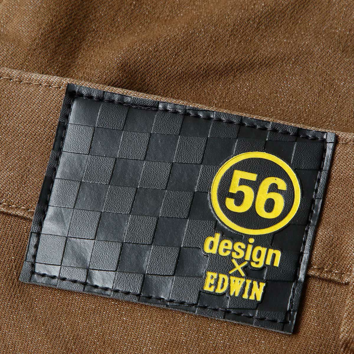 56design｜エドウィン コラボ 3D フィット カーゴ パンツ｜チノ・カーゴ｜カーキ