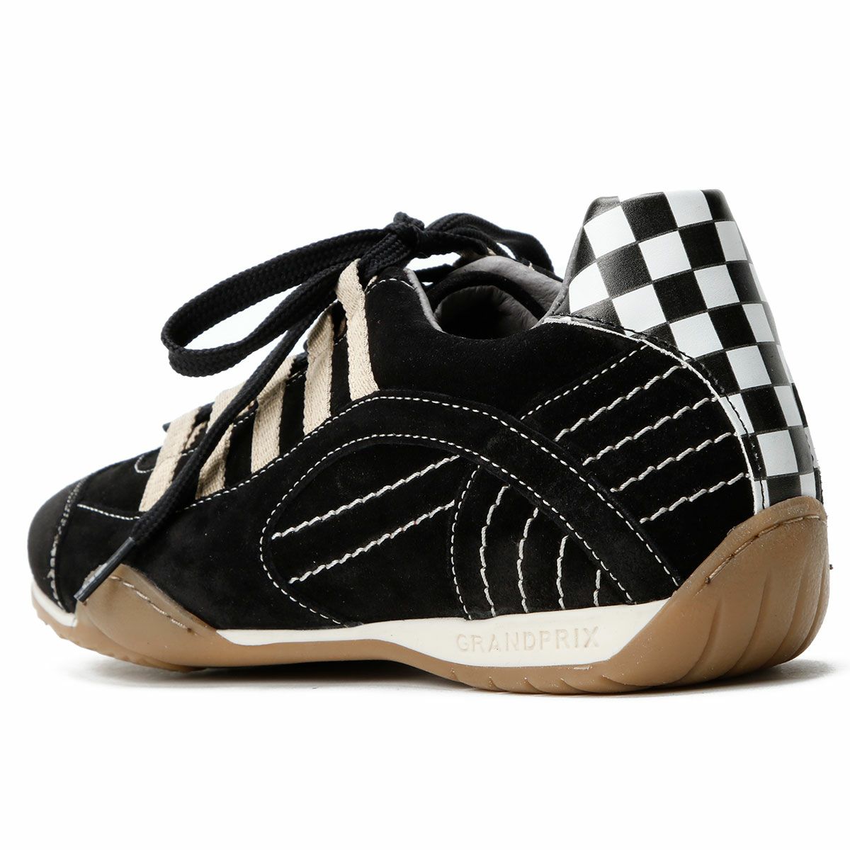 GRANDPRIX ORIGINALS｜GPO レーシング スニーカー ｜ブラック ゴールド