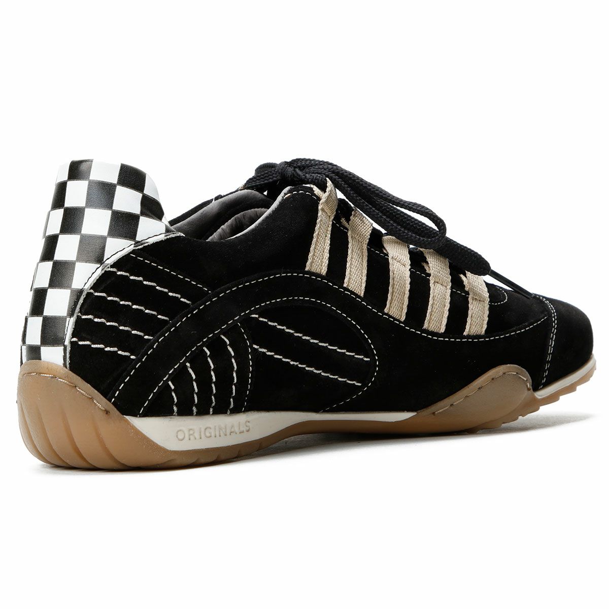 GRANDPRIX ORIGINALS｜GPO レーシング スニーカー ｜ブラック ゴールド