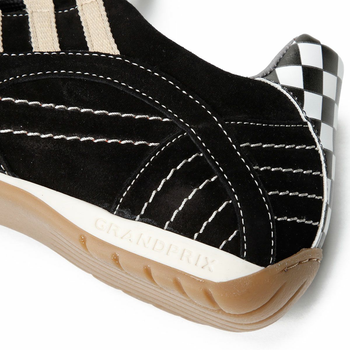 GRANDPRIX ORIGINALS｜GPO レーシング スニーカー ｜ブラック ゴールド