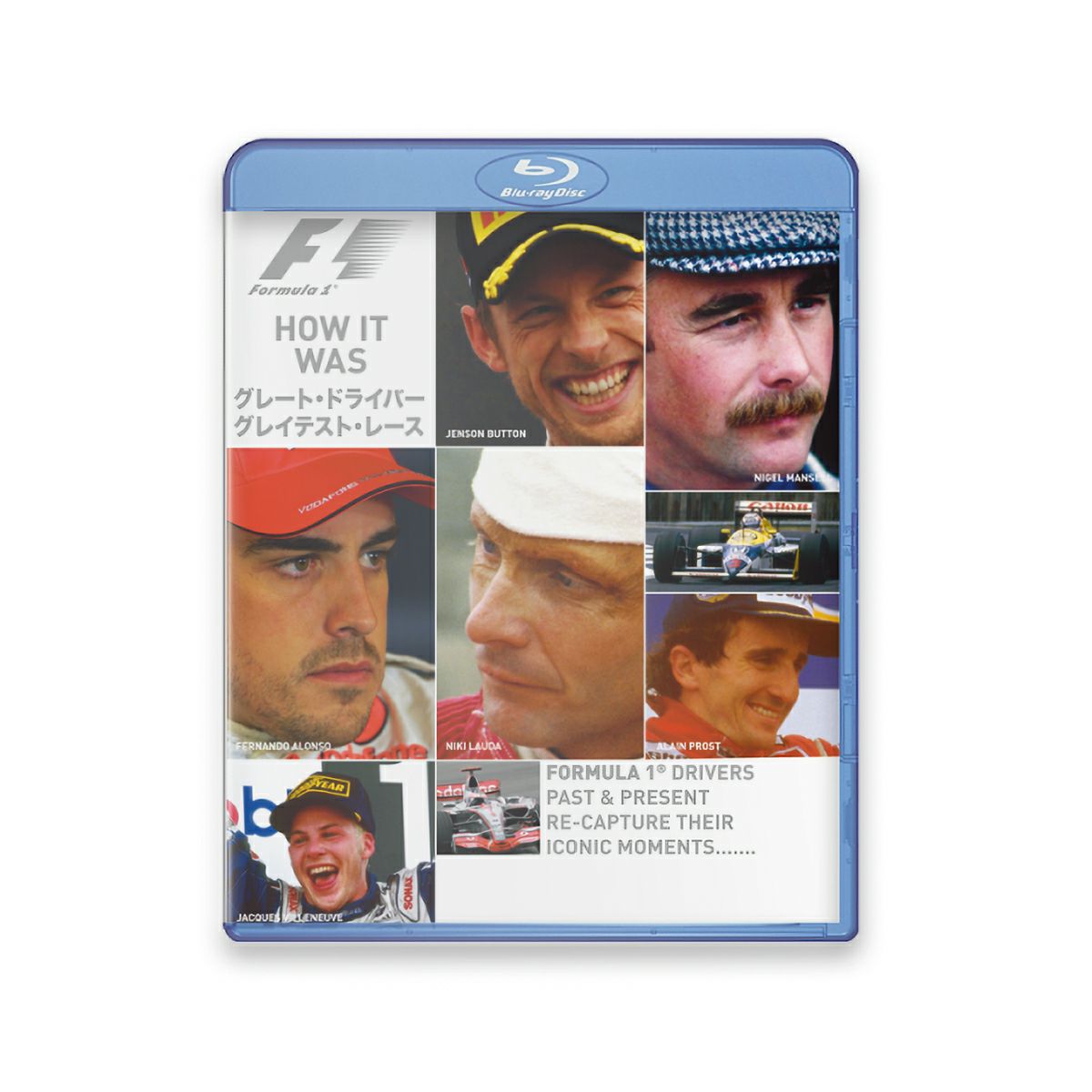 EURO PICTURES｜F1 グレート・ドライバー／グレイテスト・レース （HOW IT WAS） Blu-ray版｜DVD