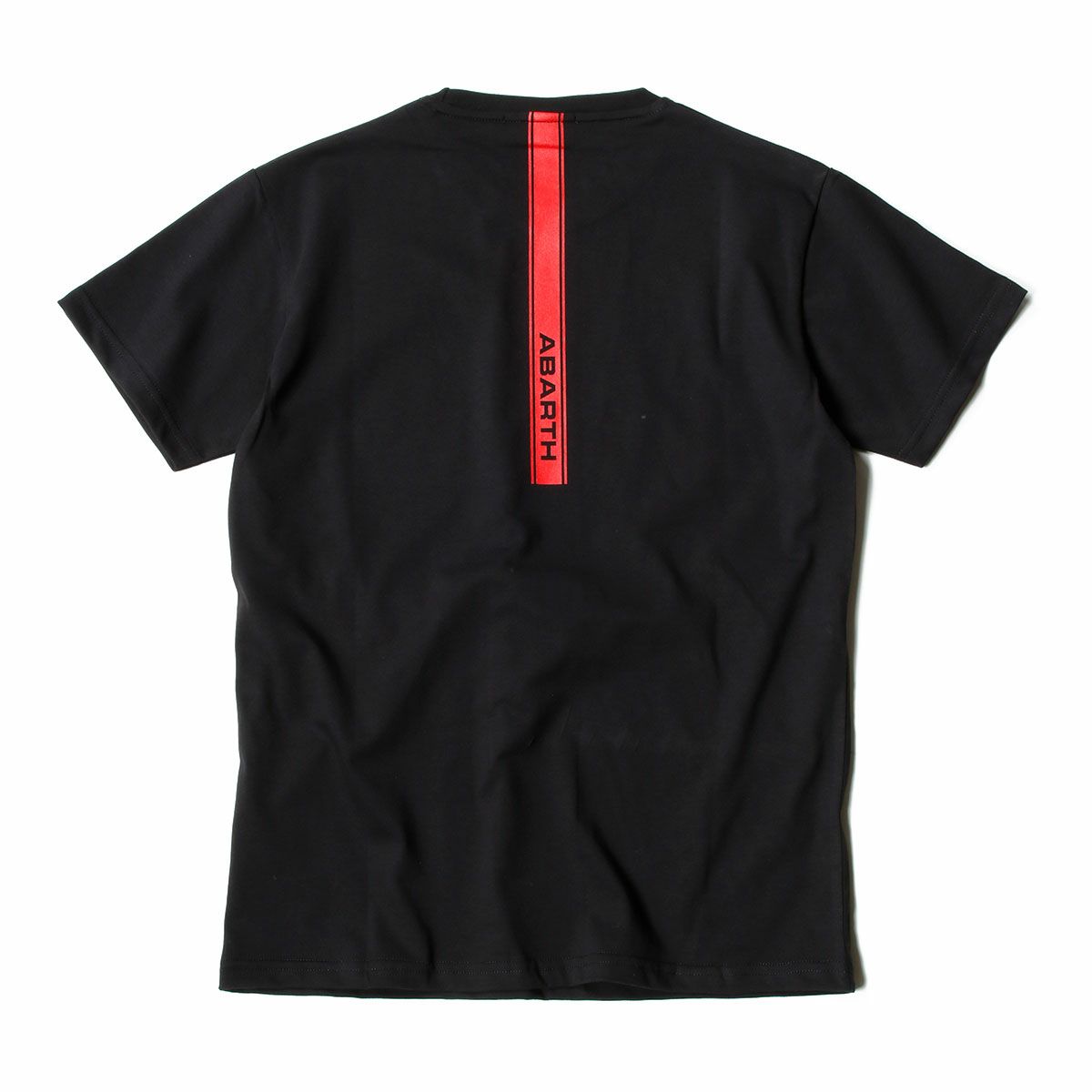 Abarth｜アバルト MC プリント ロゴ Tシャツ｜ブラック