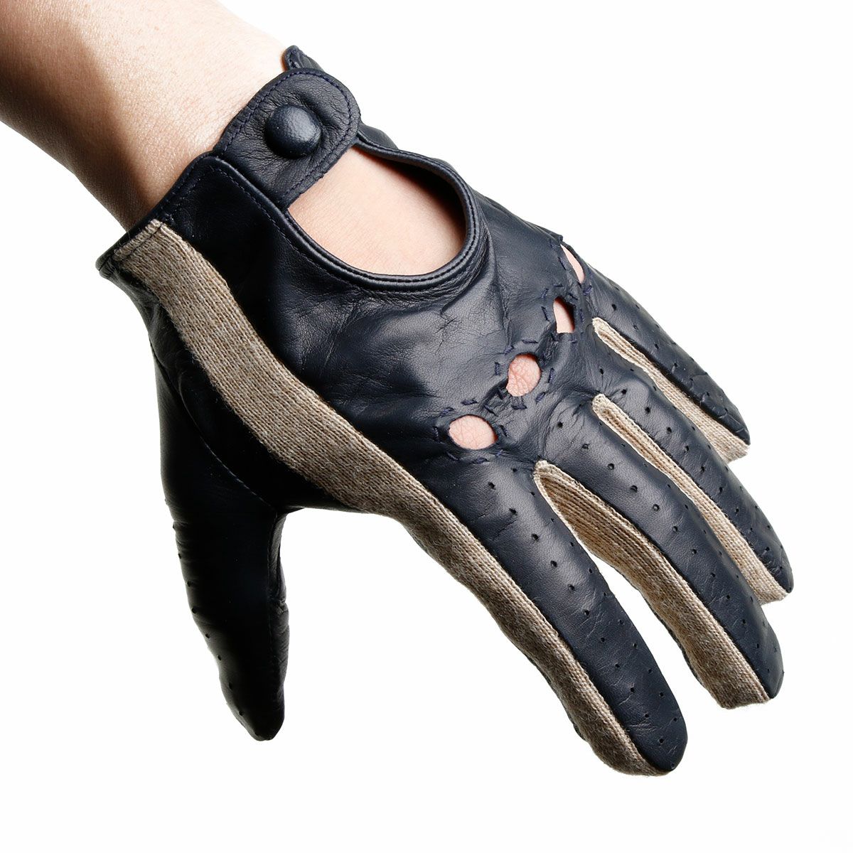 Motorimoda｜ネアポリス｜ロング｜ネイビー｜モデル着用