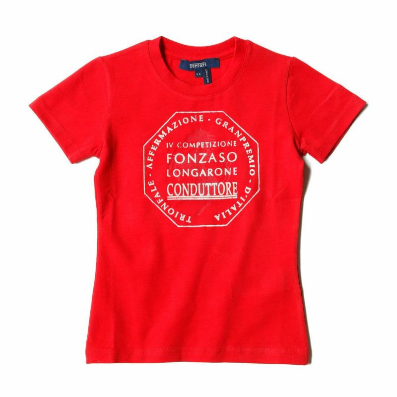 Ferrari｜フェラーリ コンドゥットーレ キッズ Tシャツ｜