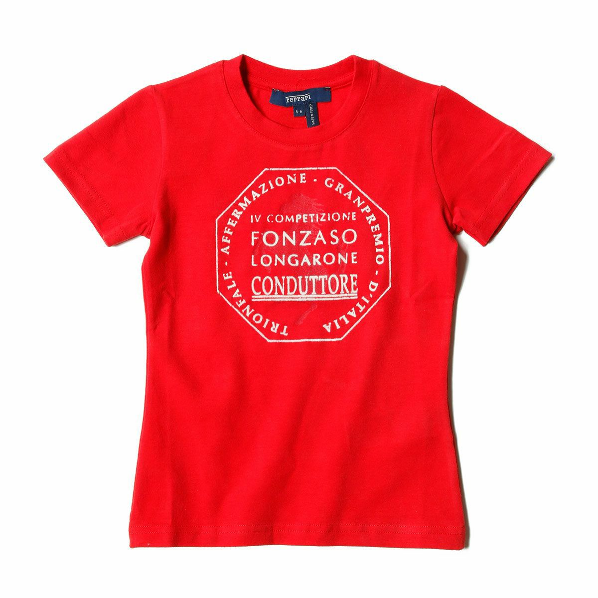 Ferrari｜フェラーリ コンドゥットーレ キッズ Tシャツ｜