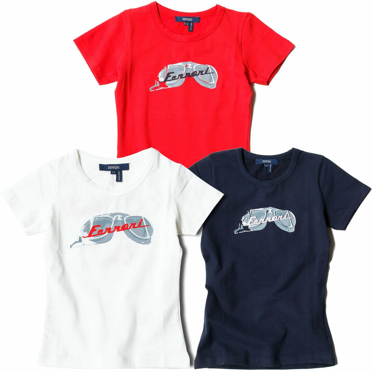 Ferrari｜フェラーリ ゴールデン キッズ Tシャツ｜