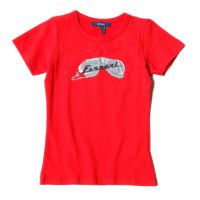 Ferrari｜フェラーリ ゴールデン キッズ Tシャツ｜レッド