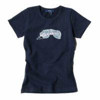 Ferrari｜フェラーリ ゴールデン キッズ Tシャツ｜ネイビー