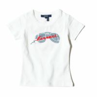 Ferrari｜フェラーリ ゴールデン キッズ Tシャツ｜ホワイト