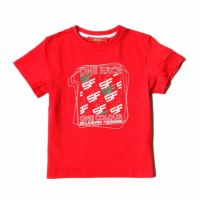 Ferrari｜フェラーリ ワンカラー SF キッズ Tシャツ｜レッド