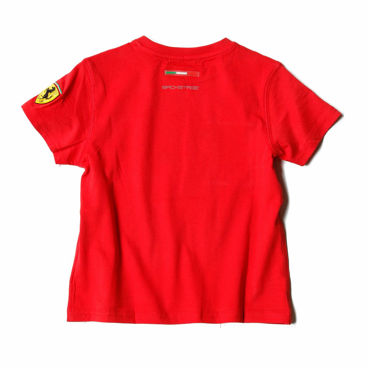 Ferrari｜フェラーリ ワンカラー SF キッズ Tシャツ｜レッド