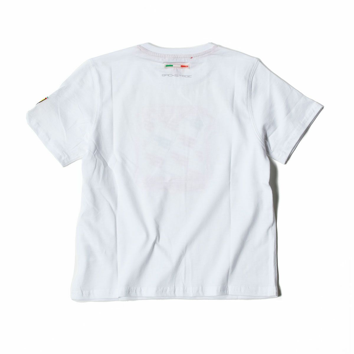 Ferrari｜フェラーリ ワンカラー SF キッズ Tシャツ｜ホワイト