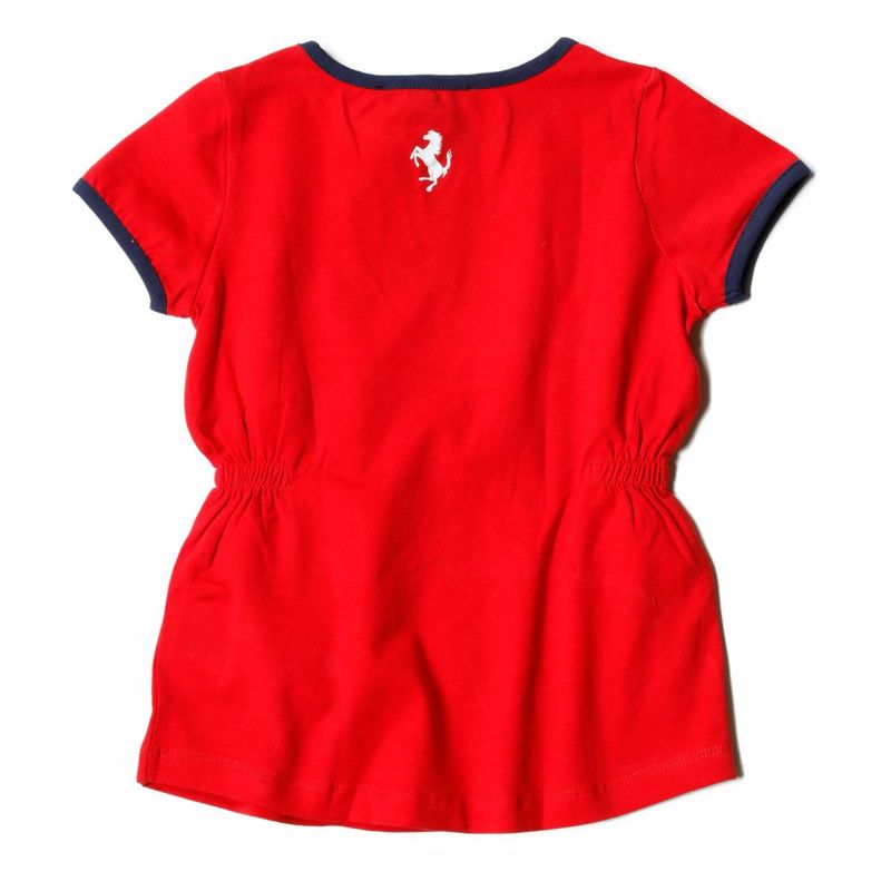 Ferrari｜フェラーリ Bien Sur キッズ Tシャツ｜レッド
