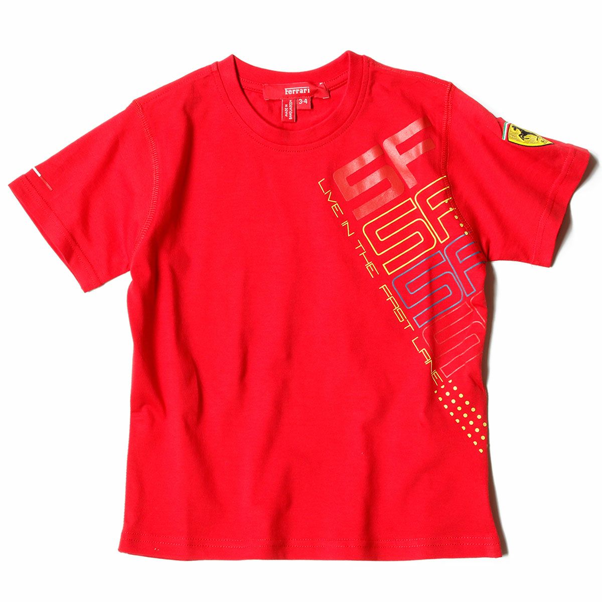 Ferrari｜フェラーリ ライフ ファスト レーン キッズ Tシャツ