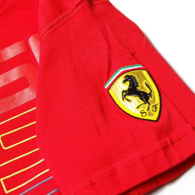 Ferrari｜フェラーリ ライフ ファスト レーン キッズ Tシャツ｜Tシャツ｜レッド
