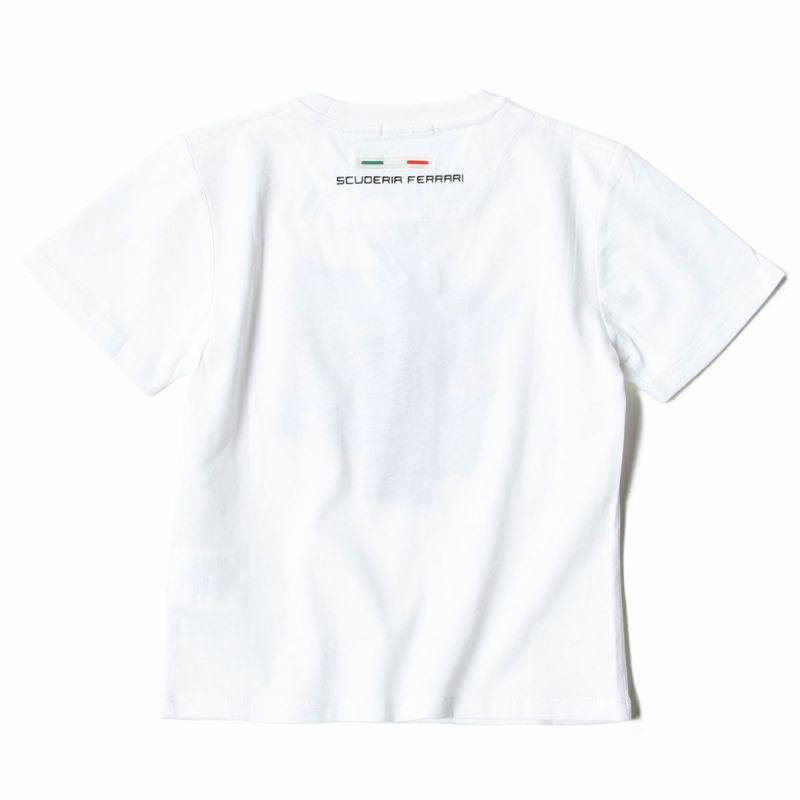 Ferrari｜フェラーリ マラネロ キッズ Tシャツ｜ホワイト