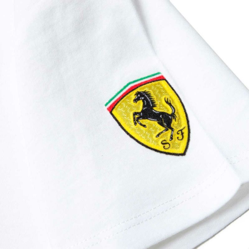Ferrari｜フェラーリ マラネロ キッズ Tシャツ｜ホワイト
