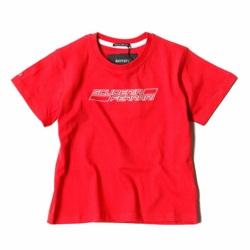 Ferrari フェラーリ Tシャツ キッズ セントラル スクデット