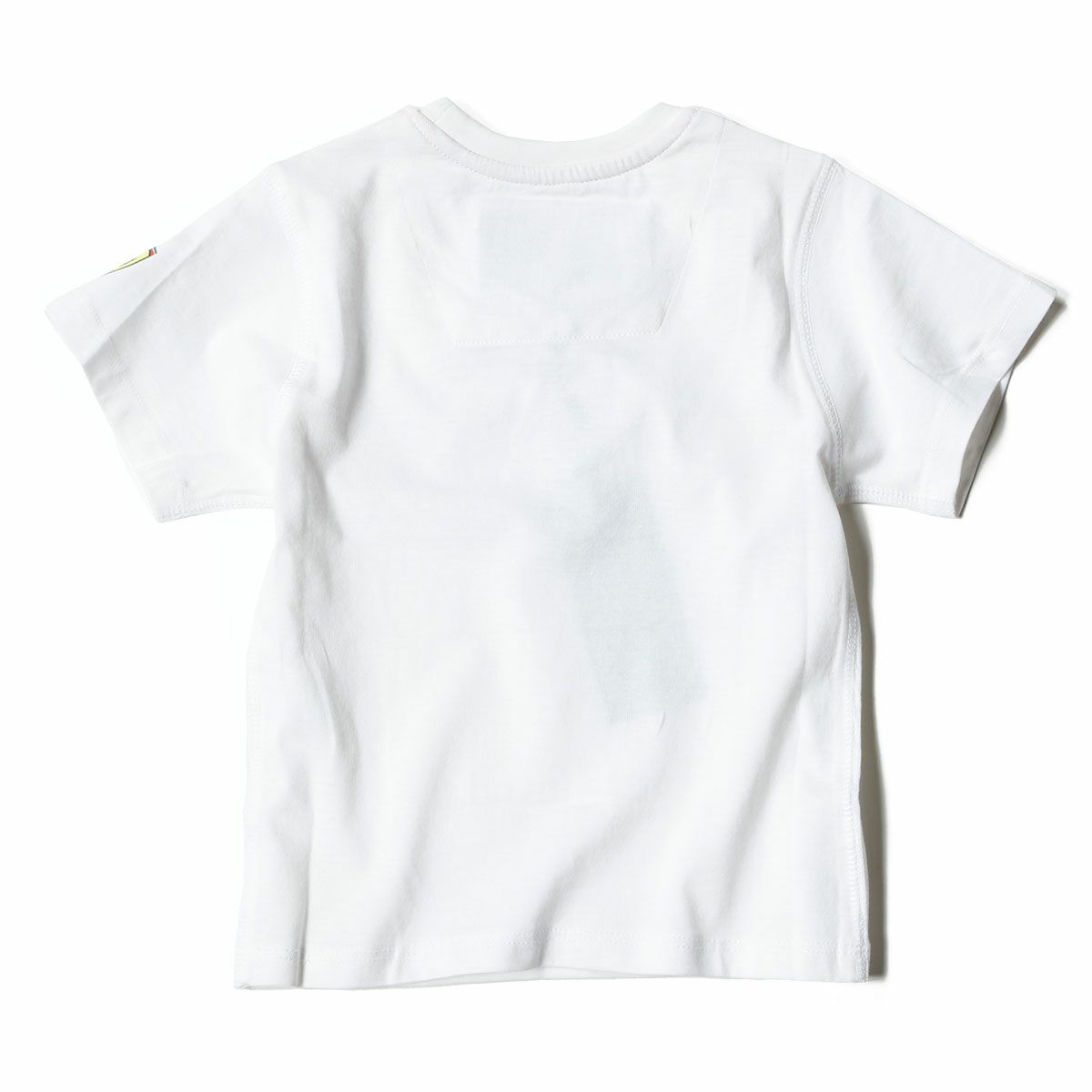 Ferrari｜フェラーリ フラッグ スクデット キッズ Tシャツ｜ホワイト