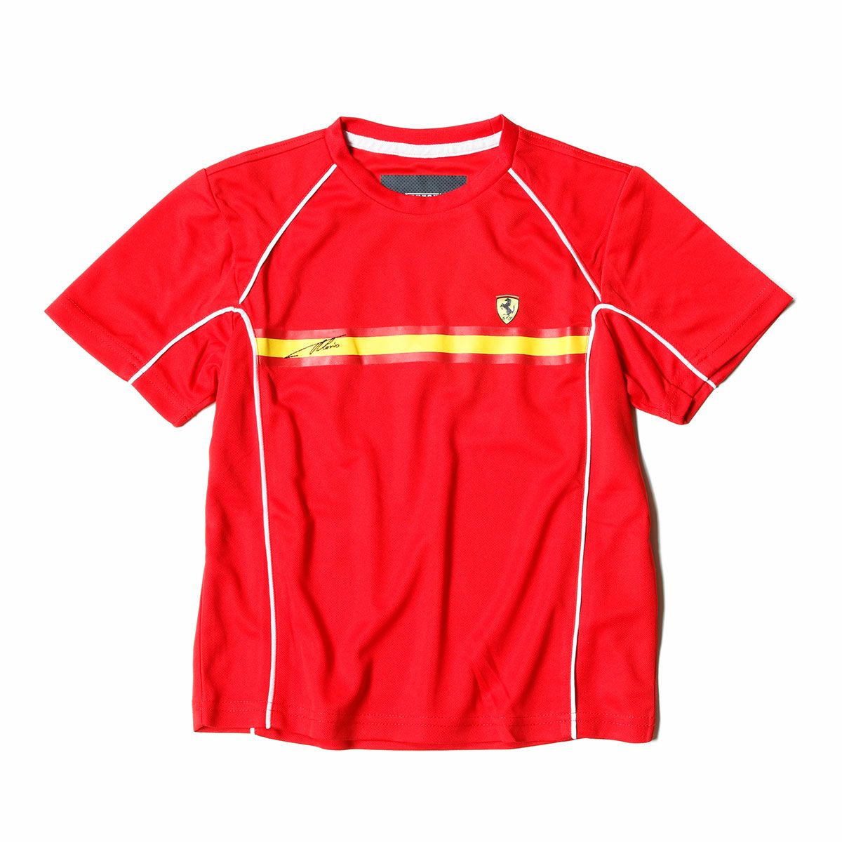 Ferrari｜フェラーリ アロンソ スペイン キッズ Tシャツ｜レッド