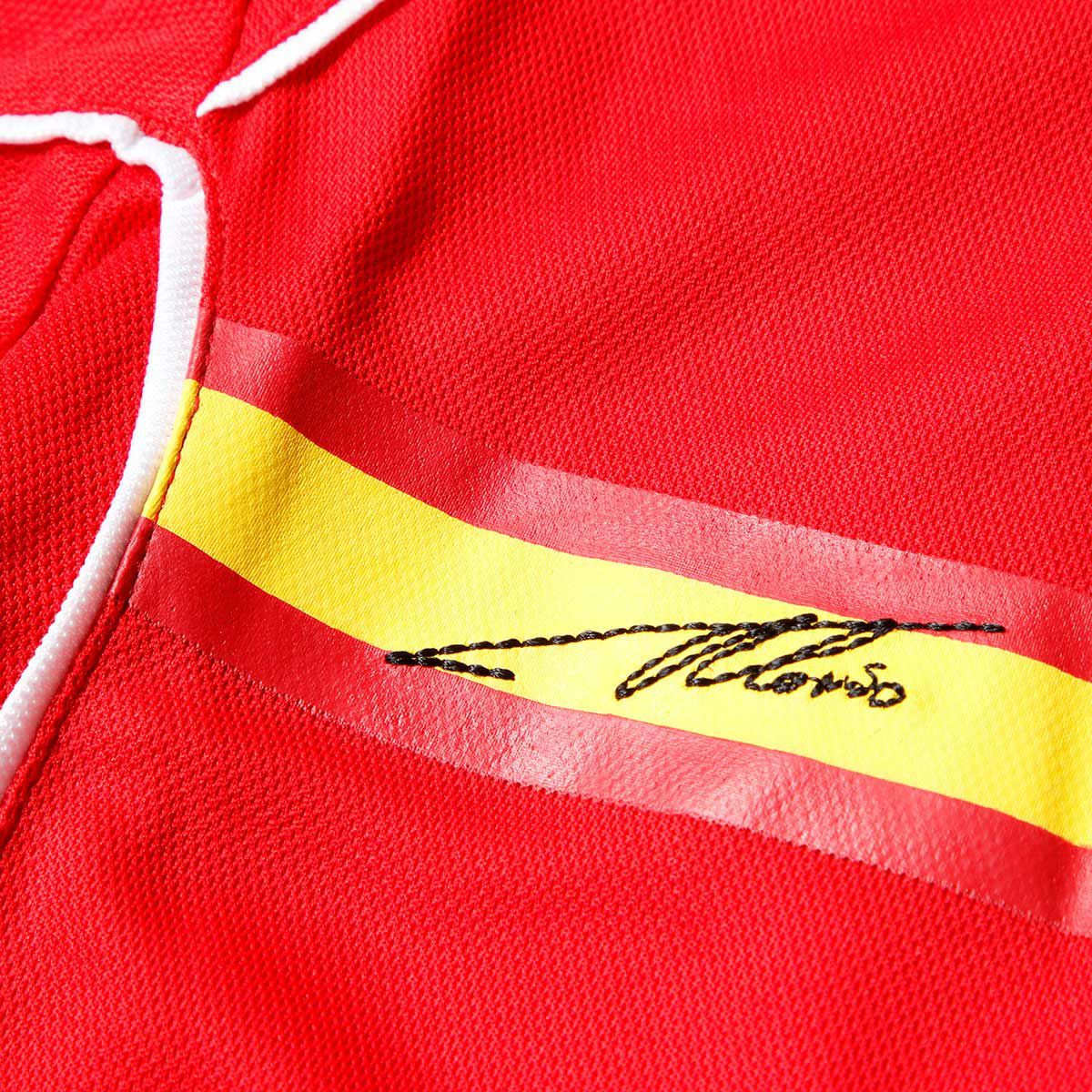 Ferrari｜フェラーリ アロンソ スペイン キッズ Tシャツ｜レッド