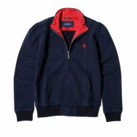 Ferrari｜フェラーリ ロングスリーブ スウェットシャツ キッズ ジャケット｜スウェット｜ネイビー