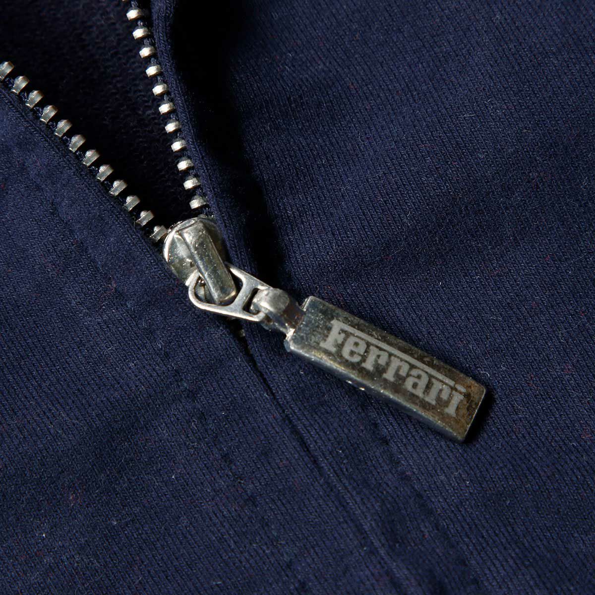 Ferrari｜フェラーリ ロングスリーブ スウェットシャツ キッズ ジャケット｜スウェット｜ネイビー