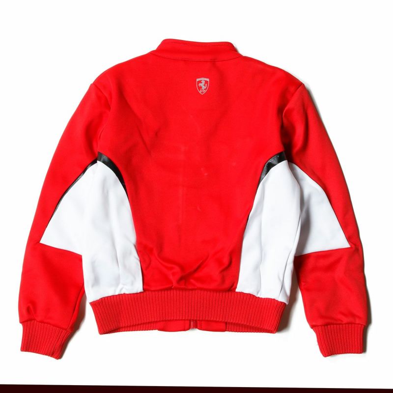 Ferrari｜フェラーリ テクノ スクデット フルジップ キッズ セーター｜スウェット｜レッド