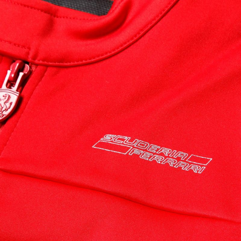 Ferrari｜フェラーリ テクノ スクデット フルジップ キッズ セーター｜スウェット｜レッド