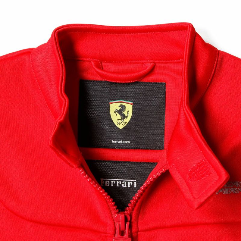 Ferrari｜フェラーリ テクノ スクデット フルジップ キッズ セーター｜スウェット｜レッド