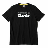PORSCHE｜ポルシェ レガシー turbo 半袖 Tシャツ｜ブラック