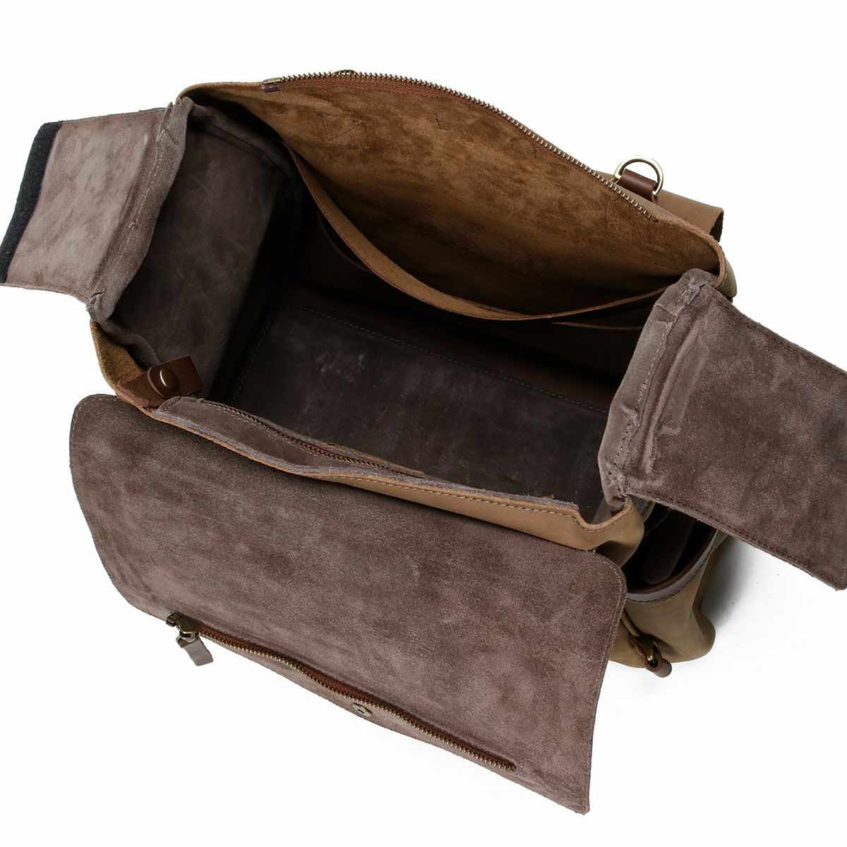 Trip Machine｜アウトランダー サドルバッグ｜バックパック｜タバコブラウン