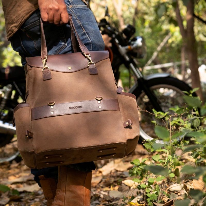 Vintage Heavy Fullgrain Leather Rucksack Bag ビンテージ 本革 フル