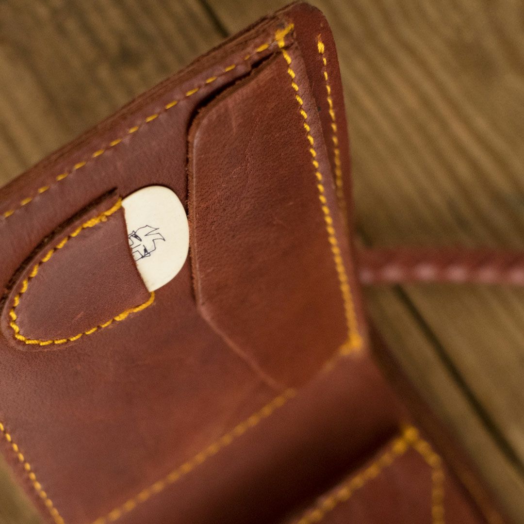 Trip Machine｜ギターリスト ウォレット｜財布｜チェリーレッド