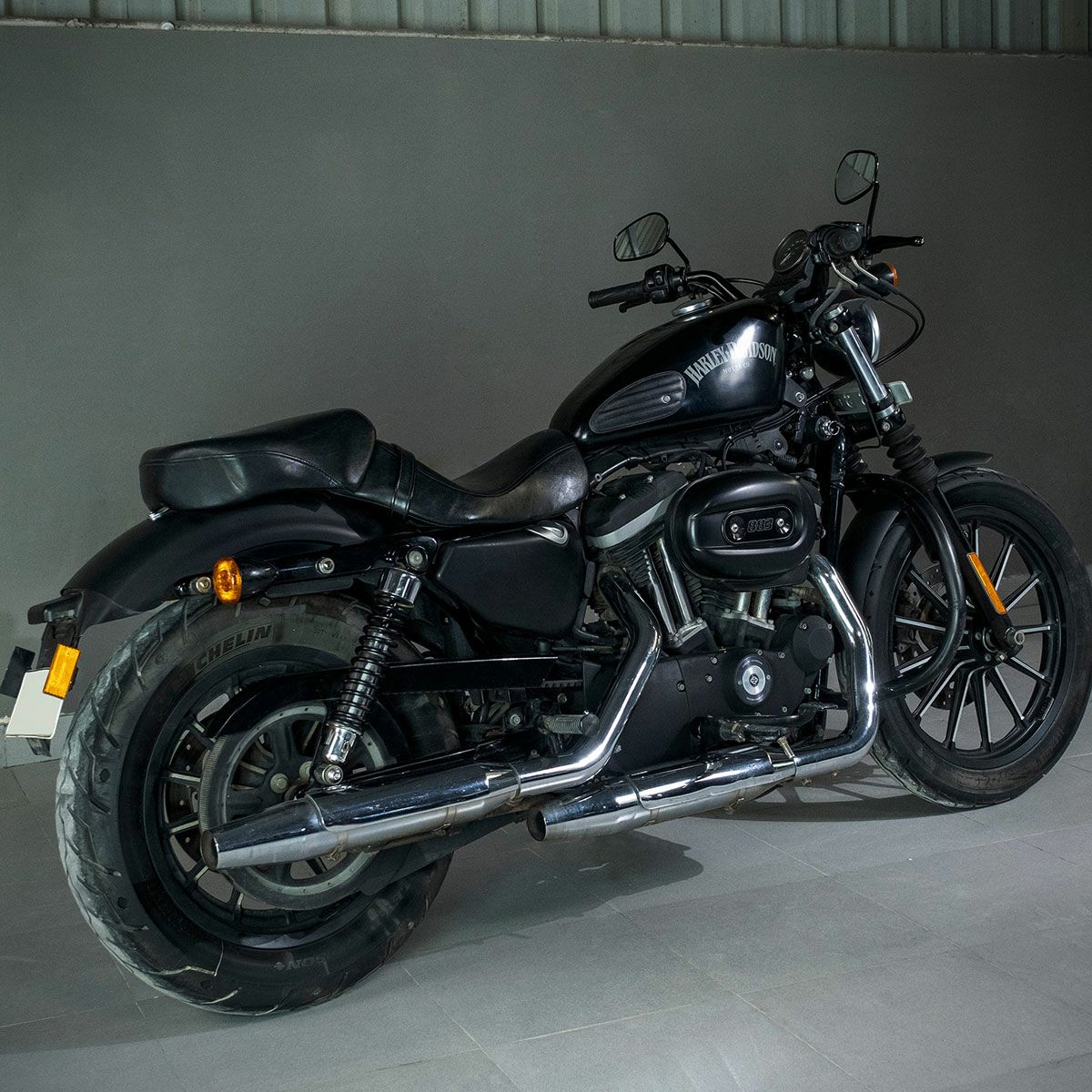 Trip Machine｜タンクパッド ミニ レザー クラシック ストライプ｜その他雑貨｜ブラック｜使用イメージ