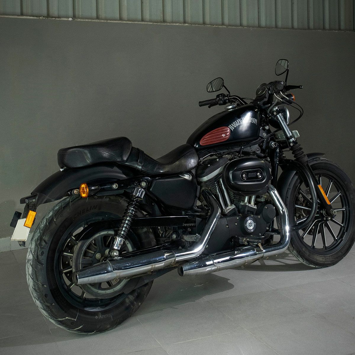 Trip Machine｜タンクパッド ミニ レザー クラシック ストライプ｜その他雑貨｜チェリーレッド｜使用イメージ