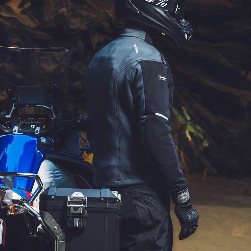 SPIDI｜ミッションT ジャケット｜ファブリック｜ブラック｜モデル着用