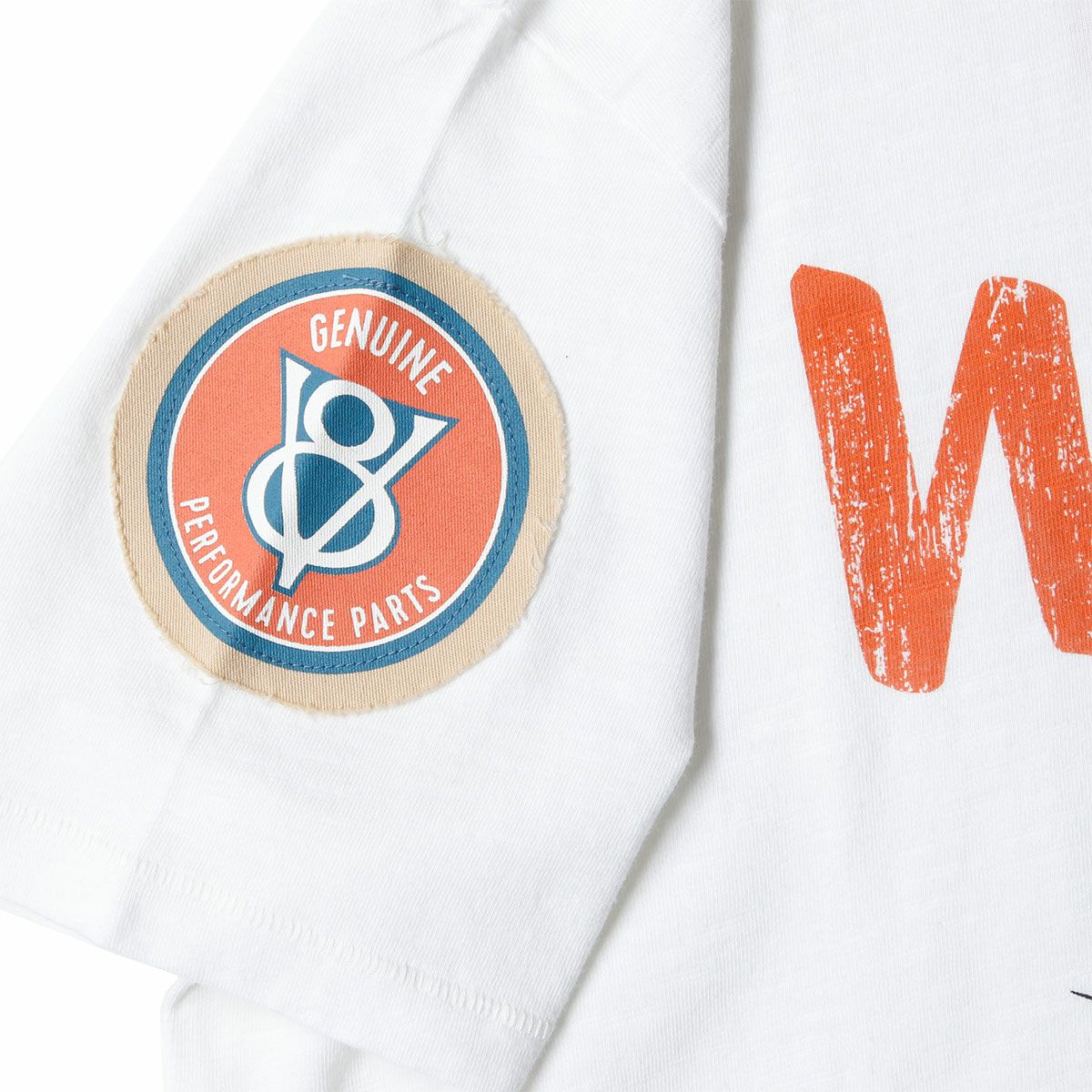 Warson Motors｜レーサー Tシャツ｜ホワイト