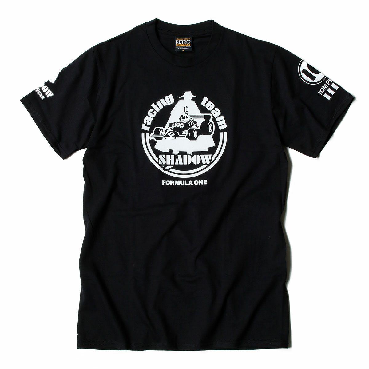 RETRO FORMULA 1｜Shadow Racing Fan T Shirt｜Tシャツ｜ブラック